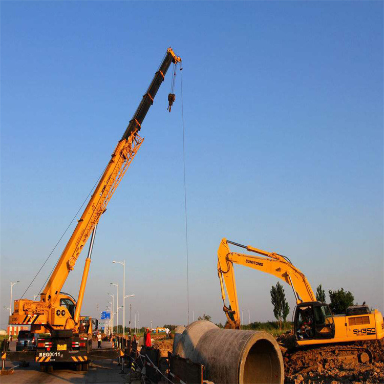 蒙阴25吨吊车吊8吨,最远吊多少米